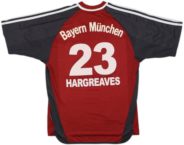 2001-02 Bayern Munich Home Shirt Hargreaves #23 - 7/10 - (S)