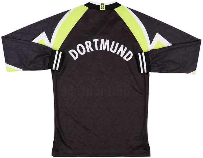 1995-96 Borussia Dortmund Away L/S Shirt - 8/10 - (L)