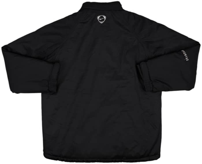 2006-07 Juventus Nike Hooded Padded Bench Coat - 8/10 - (L)