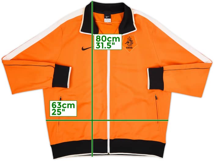 2010-11 Netherlands Nike Track Jacket - 8/10 - (XXL)