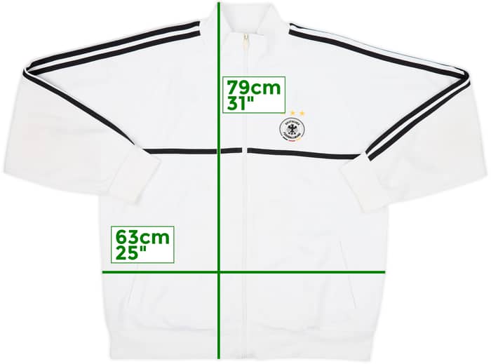 2008-09 Germany adidas Track Jacket - 8/10 - (XL)