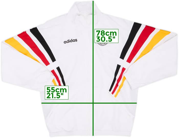 1996 Germany adidas Originals Reissue Anthem Jacket - 8/10 - (L)