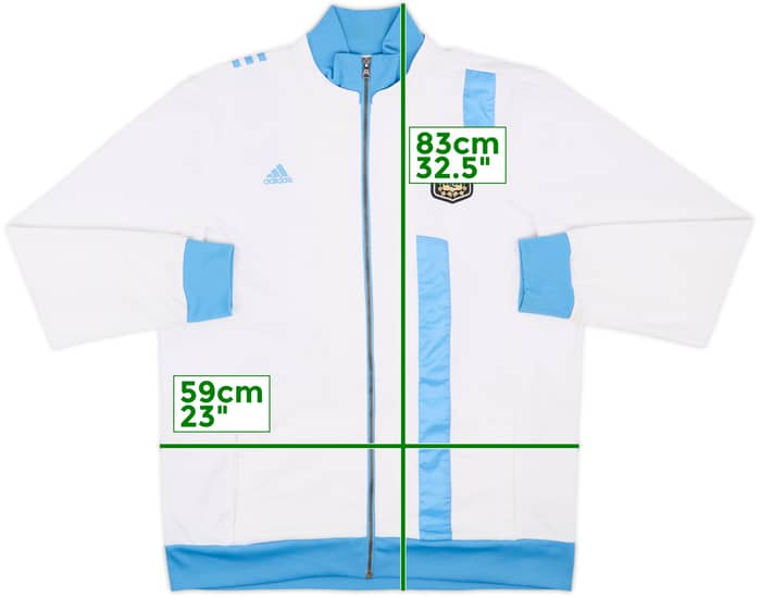 2012-13 Argentina adidas Track Jacket - 6/10 - (XL)