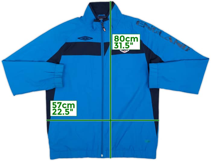 2007-09 England Umbro Track Jacket - 6/10 - (M)