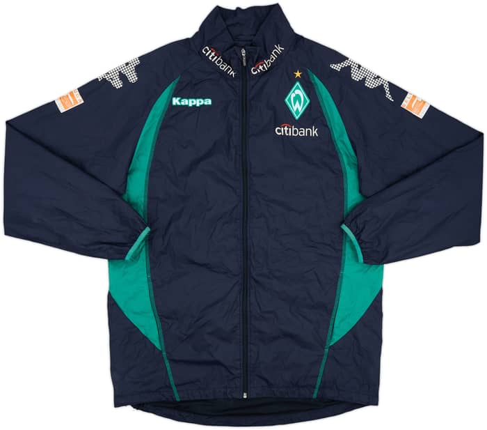 2008-09 Werder Bremen Player Issue Kappa Hooded Rain Jacket - 7/10 - (XXL)