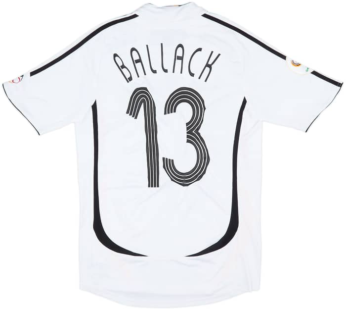 2005-07 Germany Home Shirt Ballack #13 - 6/10 - (S)