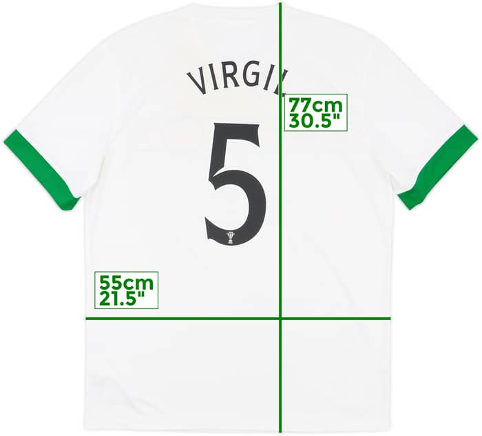 2014-15 Celtic European Third Shirt Virgil #5 - 7/10 - (L)