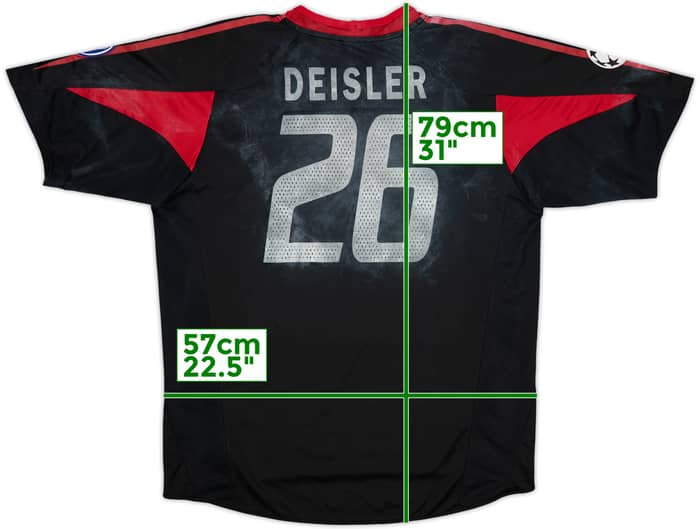 2004-05 Bayern Munich CL Shirt Diesler #26 - 4/10 - (L)