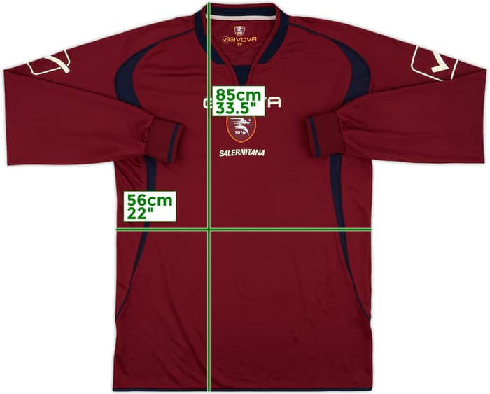 2010-11 Salernitana Givova Training L/S Shirt - 8/10 - (XL)