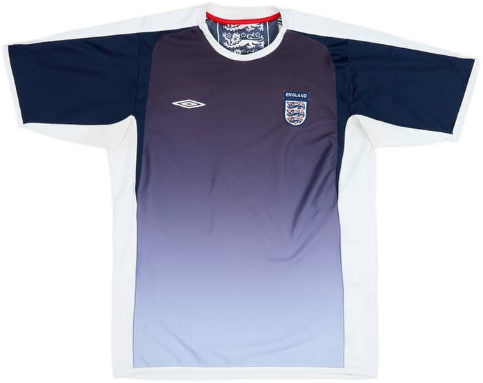 2004-06 England Umbro Training Shirt - 4/10 - (M)