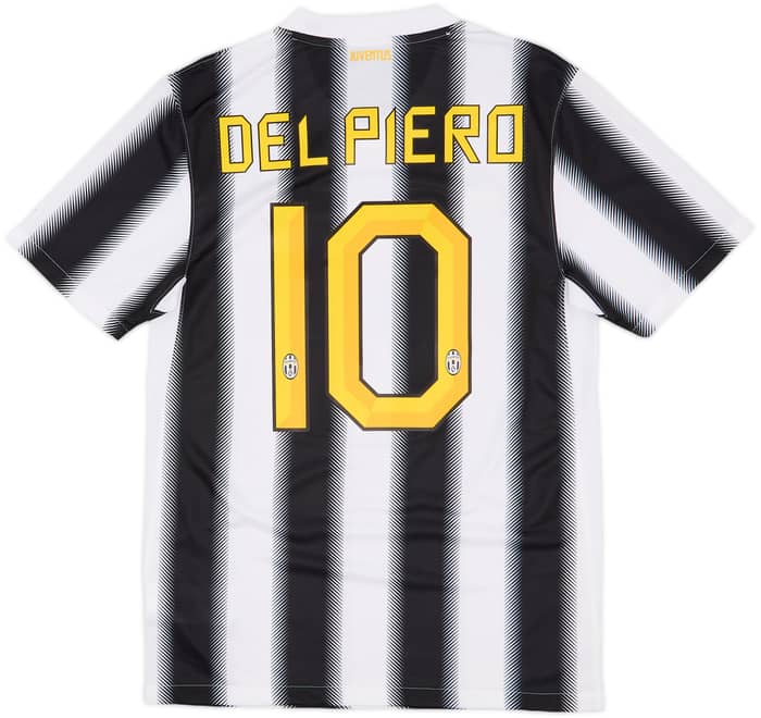 2011-12 Juventus Home Shirt Del Piero #10 - 10/10 - (S)