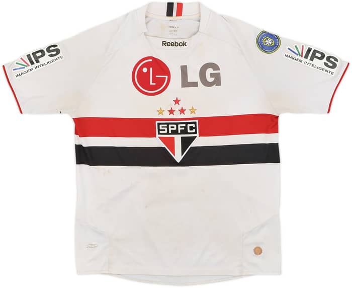 2009 Sao Paulo Home Shirt #10 (Hernanes) - 4/10 - (S)