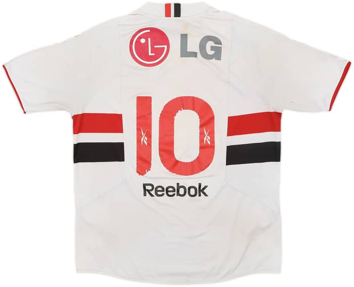 2009 Sao Paulo Home Shirt #10 (Hernanes) - 4/10 - (S)