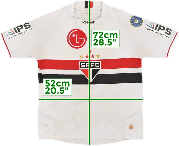 2009 Sao Paulo Home Shirt #10 (Hernanes) - 4/10 - (S)
