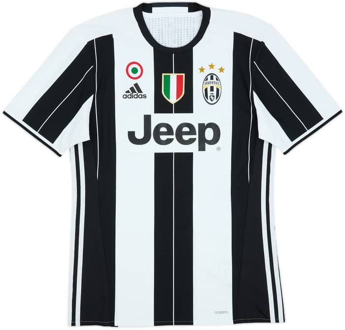 2016-17 Juventus Authentic Home Shirt Dybala #21 - 6/10 - (M)