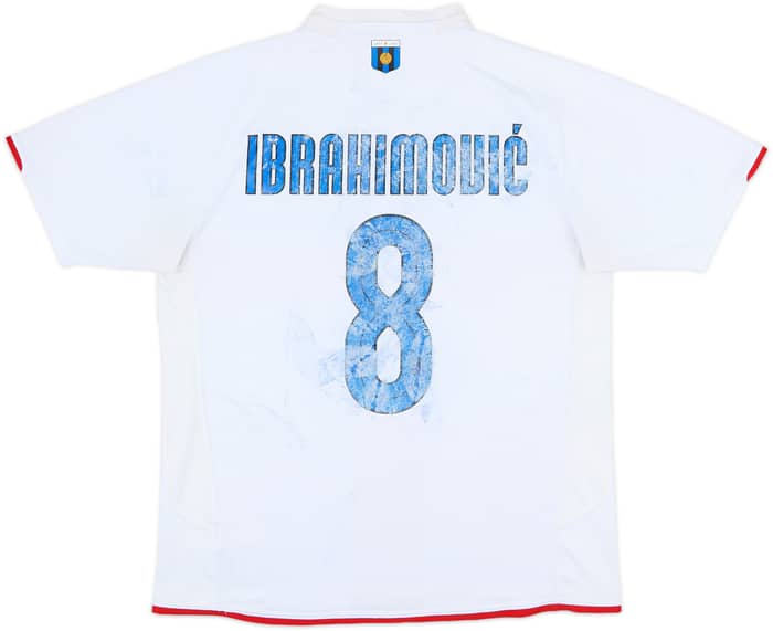 2007-08 Inter Milan Centenary Away Shirt Ibrahimovic #8 - 4/10 - (L)