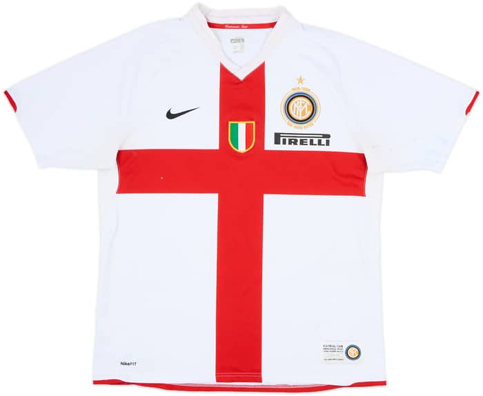 2007-08 Inter Milan Centenary Away Shirt Ibrahimovic #8 - 4/10 - (L)