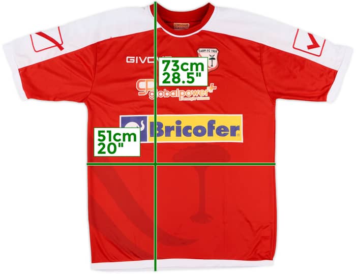2020-21 Carpi Away Shirt - 9/10 - (L)
