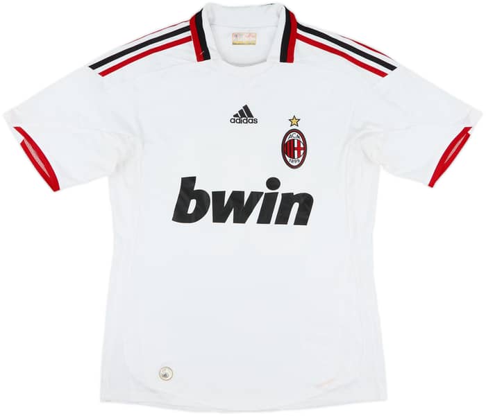 2009-10 AC Milan Away Shirt Ronaldinho #80 - 8/10 - (M)