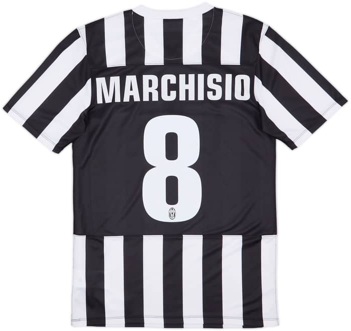 2013-14 Juventus Basic Home Shirt Marchisio #8 - 7/10 - (S)