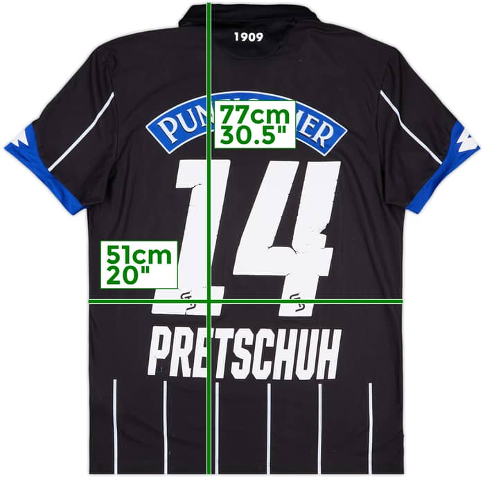 2016-17 Sturm Graz Home Shirt Pretschuh #14 - 5/10 - (L)