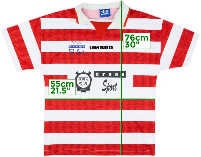 1990s Umbro Template Shirt #4 - 8/10 - (L)
