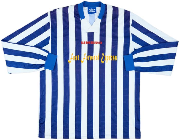 19990s Umbro Template L/S Shirt #7 - 8/10 - (XL)
