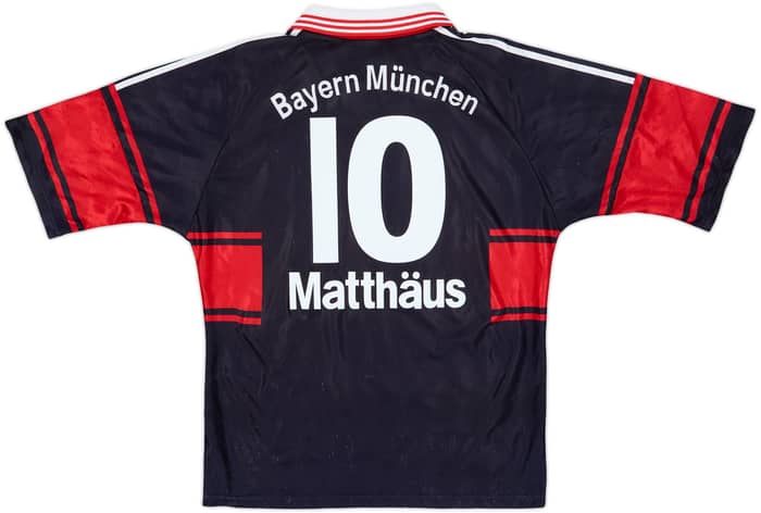 1997-99 Bayern Munich Home Shirt Matthaus #10 - 6/10 - (M)