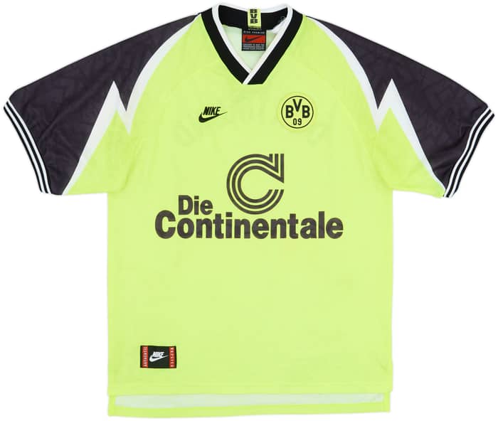 1995-96 Borussia Dortmund Home Shirt - 8/10 - (L)