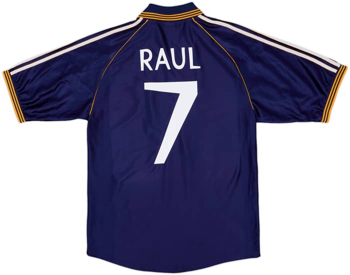 1998-99 Real Madrid Third Shirt Raul #7 - 10/10 - (M)