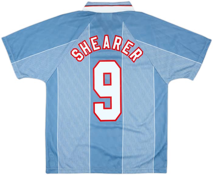 1996-97 England Away Shirt Shearer #9 - 10/10 - (M)