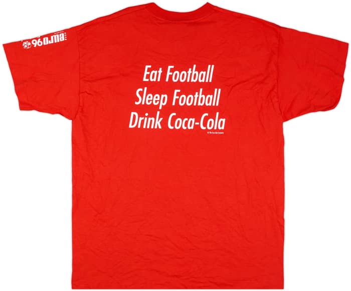 1996 Euros Coca-Cola Graphic Tee - 10/10 - (XL)
