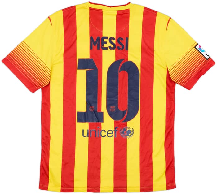 2013-15 Barcelona Away Shirt Messi #10 - 9/10 - (M)
