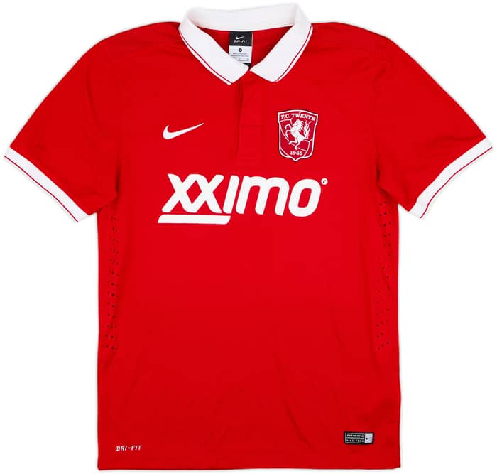 2014-15 FC Twente Signed Home Shirt Eghan #19 - 8/10 - (S)