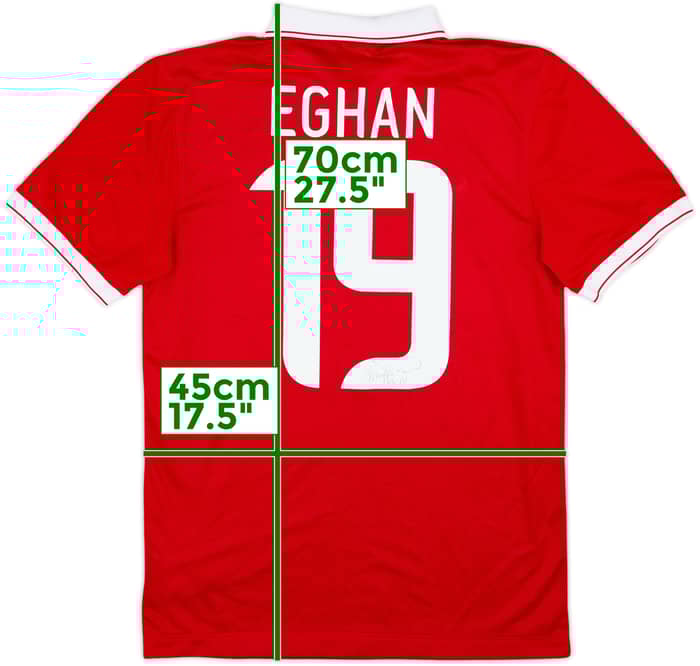 2014-15 FC Twente Signed Home Shirt Eghan #19 - 8/10 - (S)