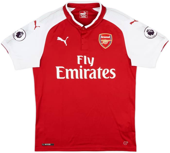 2017-18 Arsenal Home Shirt Lacazette #9 - 10/10 - (M)