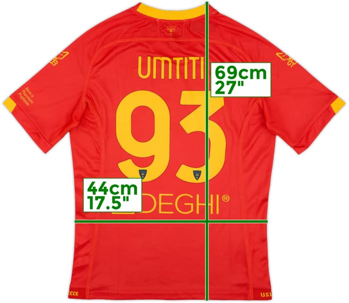 2022-23 Lecce Third Shirt Umtiti #93 - 10/10 - (S)