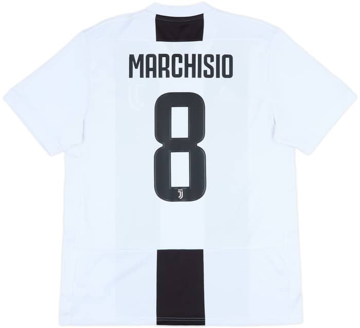 2018-19 Juventus Home Shirt Marchisio #8 - 10/10 - (L)