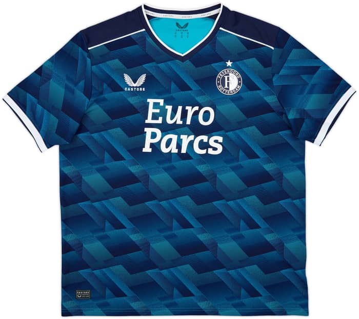 2023-24 Feyenoord Away Shirt - 9/10 - (XXL)