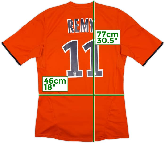 2011-12 Olympique Marseille Third Shirt Remy #11 - 9/10 - (M)