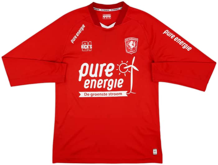 2019-20 FC Twente Home L/S Shirt - 9/10 - (M)
