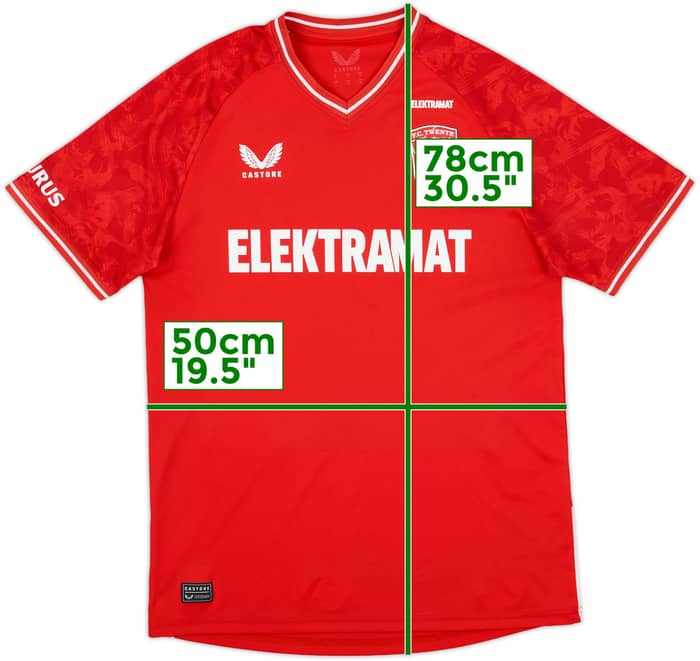 2023-24 FC Twente Home Shirt - 9/10 - (M)