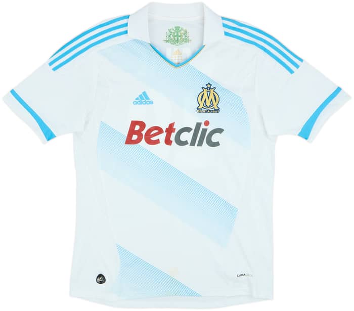 2011-12 Olympique Marseille Home Shirt Gignac #10 - 6/10 - (L)