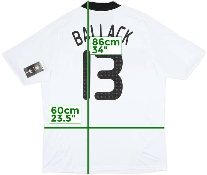 2008-09 Germany Home Shirt Ballack #13 (XL)