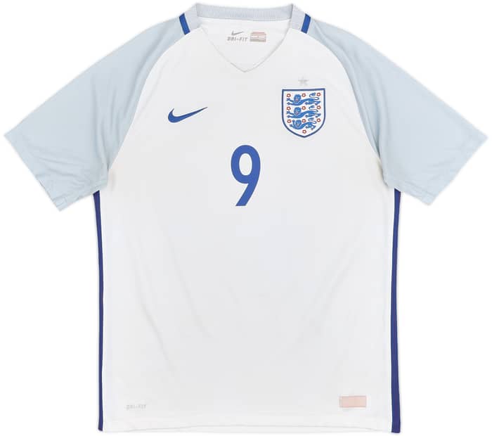 2016-17 England Home Shirt Kane #9 - 7/10 - (L)