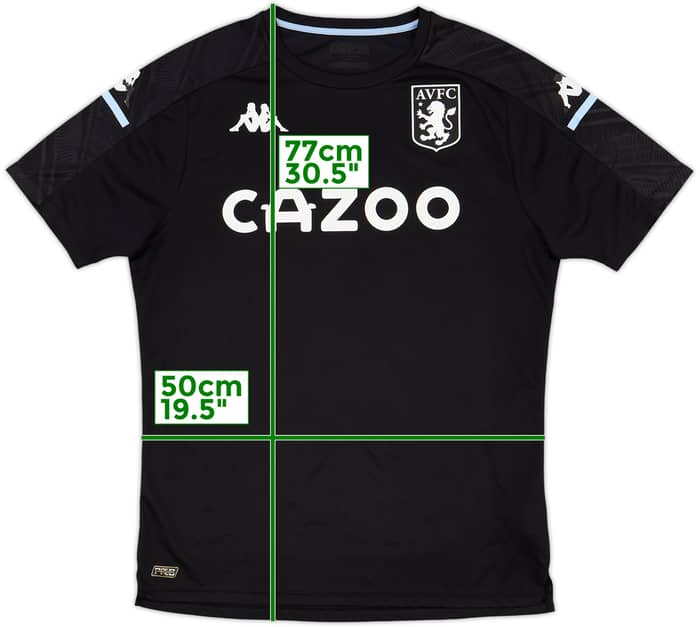 2021-21 Aston Villa Kappa Training Shirt - 5/10 - (L)
