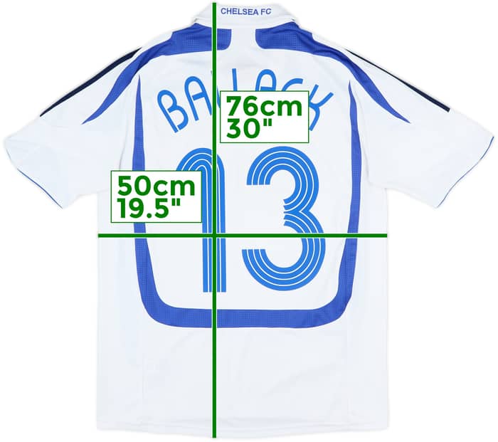 2007-08 Chelsea Third Shirt Ballack #13 - 7/10 - (S)
