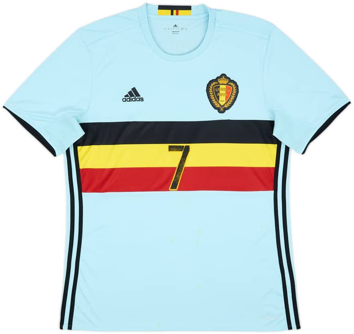 2016-17 Belgium Away Shirt De Bruyne #7 - 5/10 - (L)