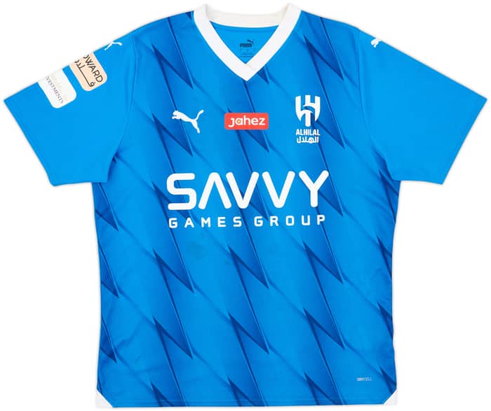 2023-24 Al-Hilal Home Shirt Neymar Jr #10 - 7/10 - (L)