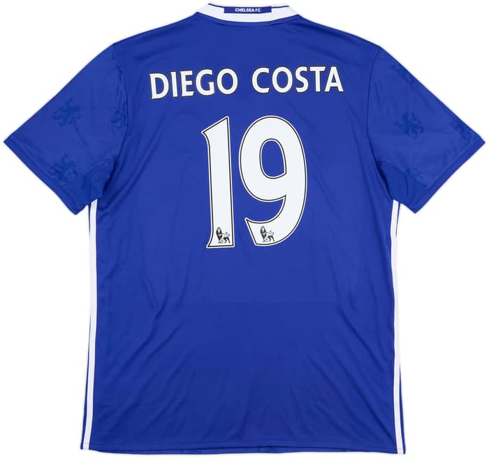 2016-17 Chelsea Home Shirt Diego Costa #19 - 7/10 - (L)
